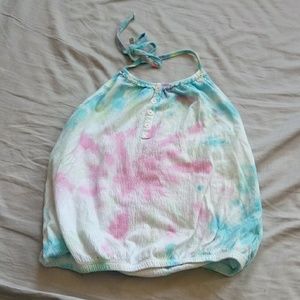 Old Navy size 10-12 tie-dyed halter top
